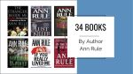 Books by Ann Rule 